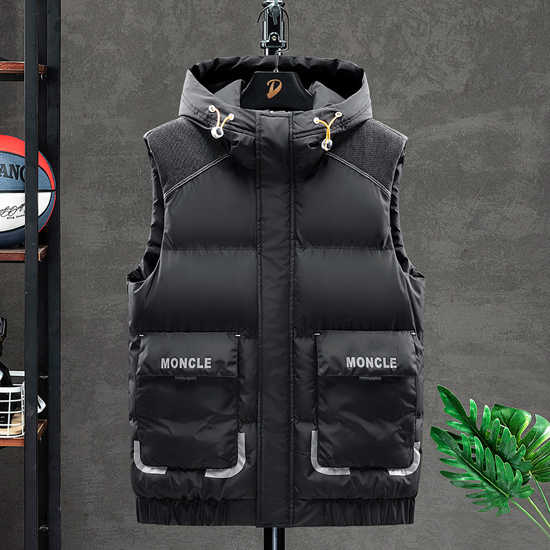 Fashion Men Vogue - Autumn Winter Men Vest Jacket Plus