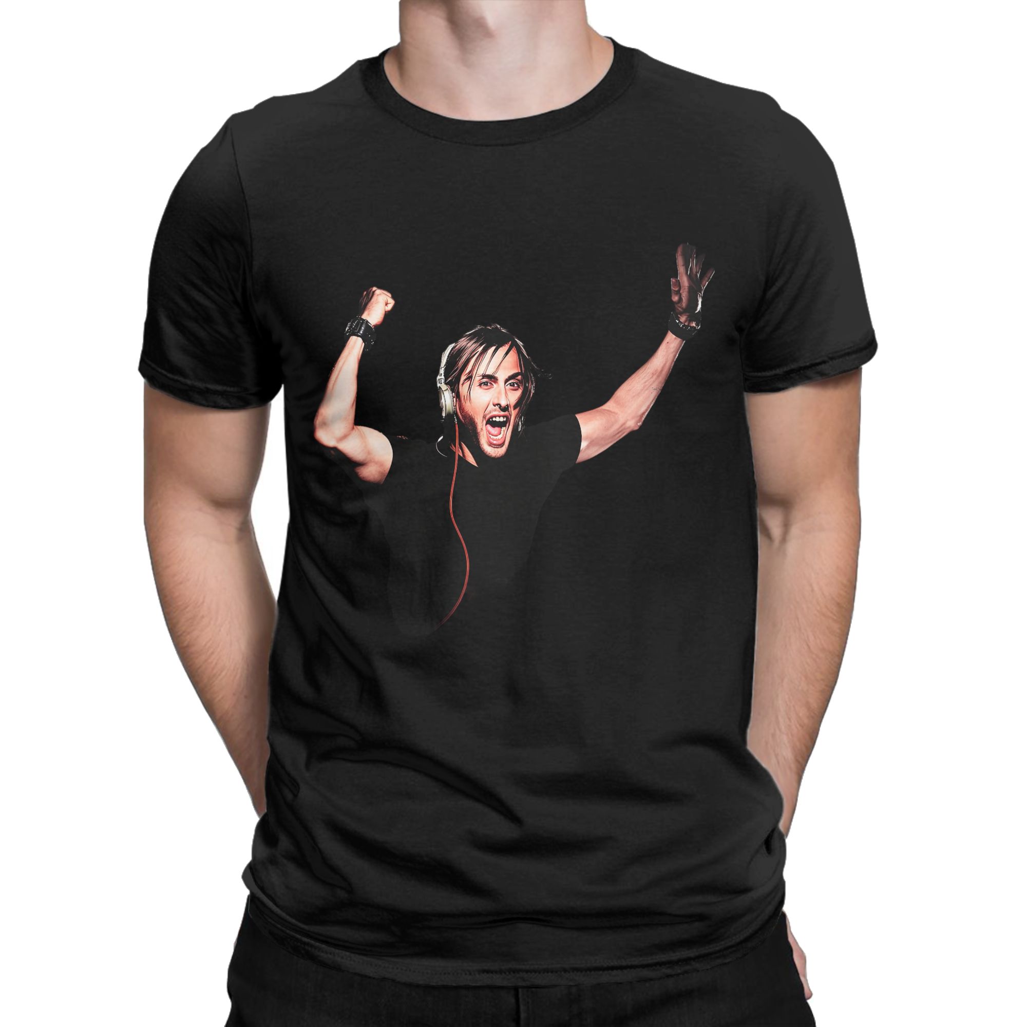 Men'S Fashion Mag - Oversized T-Shirt Davids Guettas Dj Mag