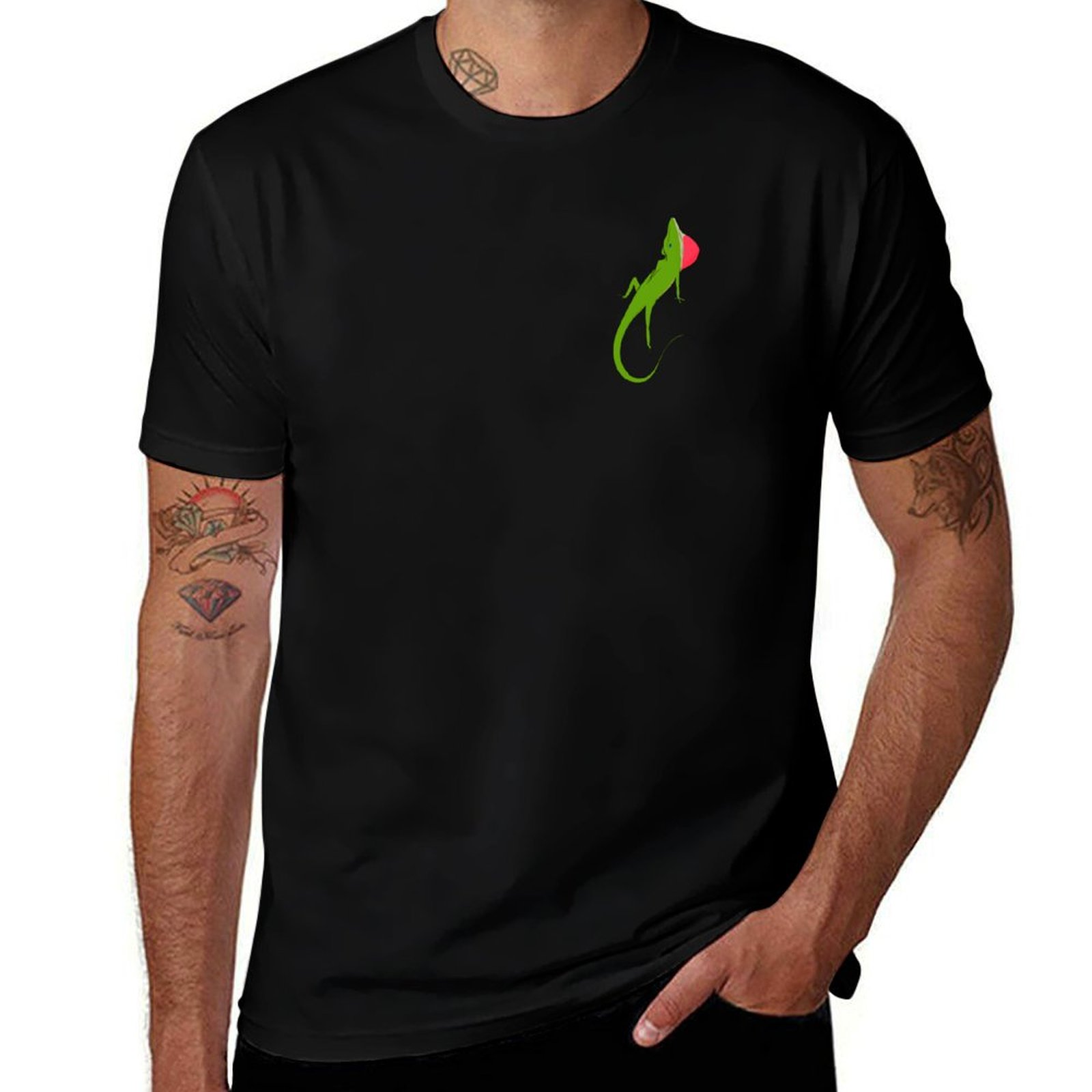 Fashion Men Vogue - PRINT - Voguing carolinensis T-Shirt Fashion