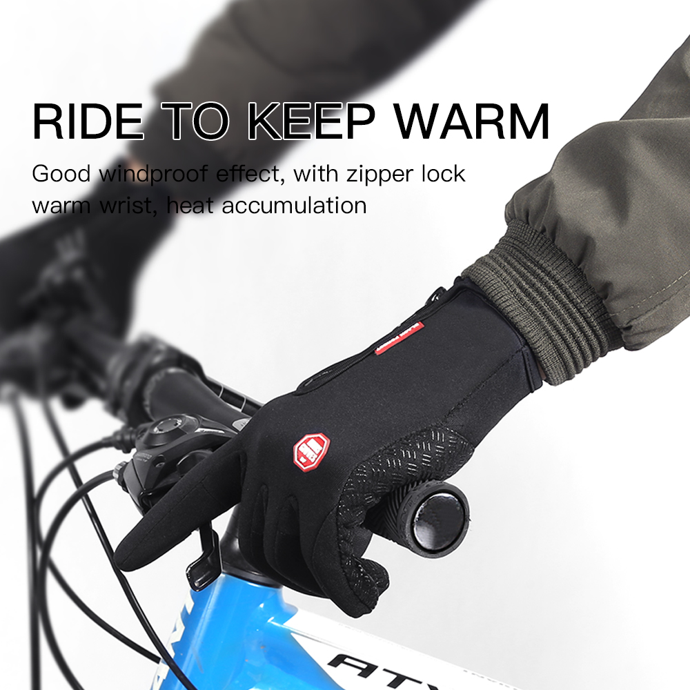 Men'S Fashion Gloves - 1pair of Thermal Touch Screen Gloves,