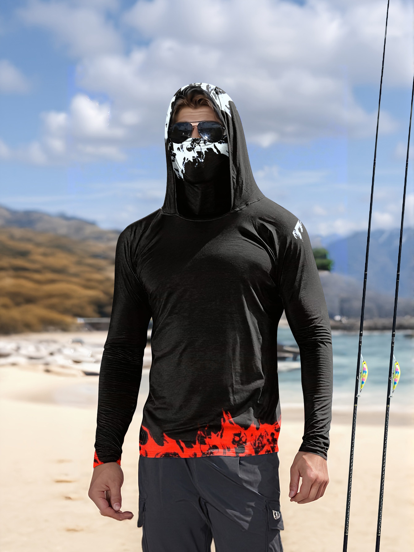Men'S Fashion Trends - Men Hood Fishing Shirt long sleeve