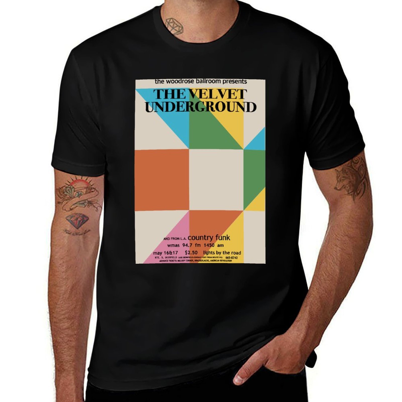 Men'S Fashion 1960S - Velvet Underground Vintage 1960s woodrose ballroom