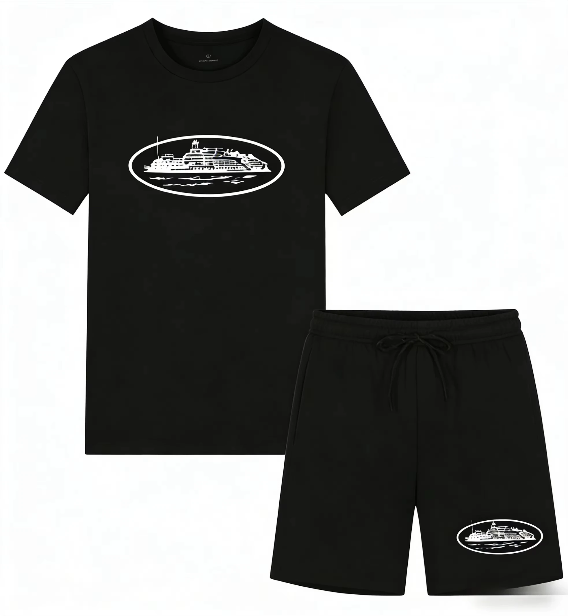 Mens Fashion Wear - 2026 Summer New Small Boat Printed