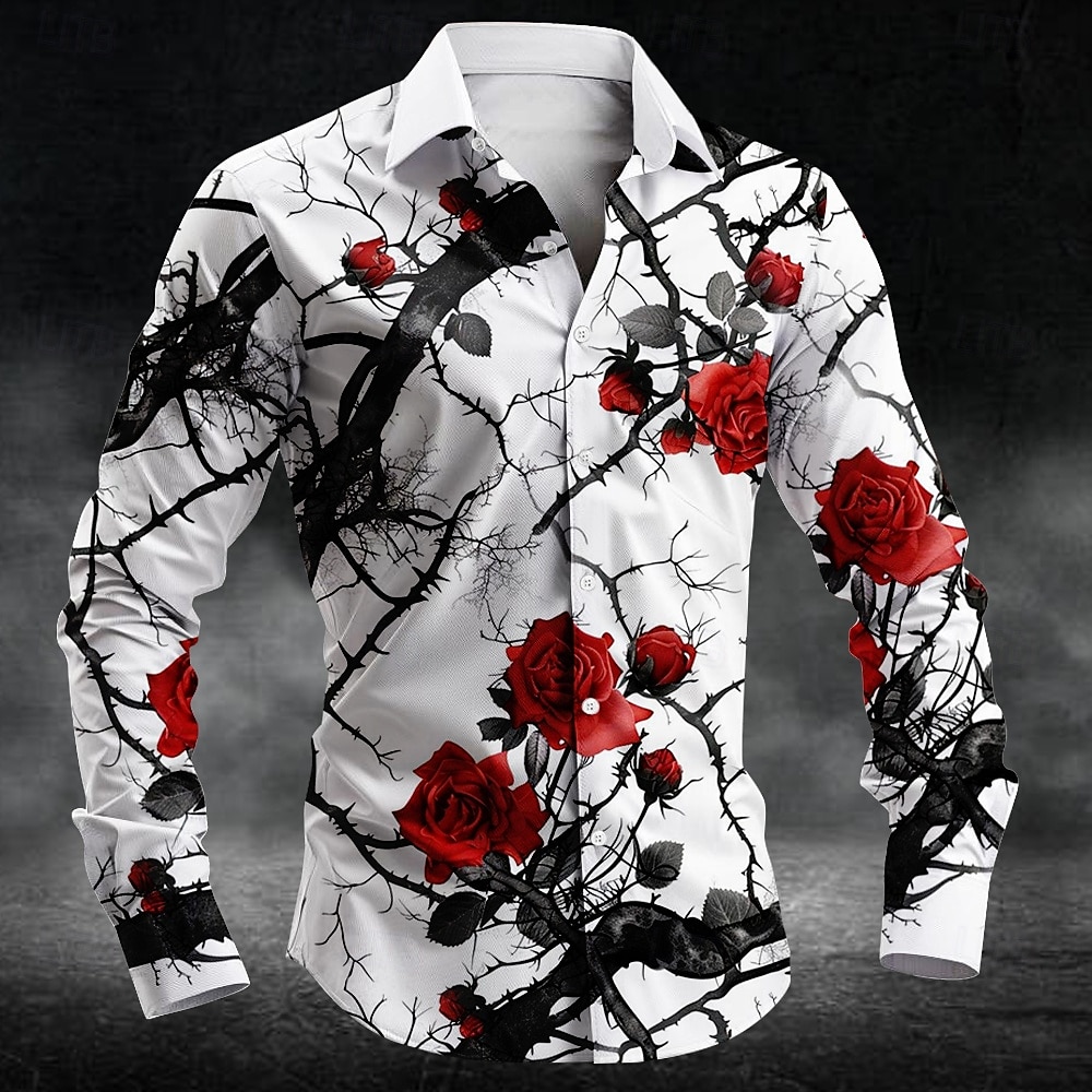 Men'S Fashion Clothing - Fashion plum blossom pattern 3d Print