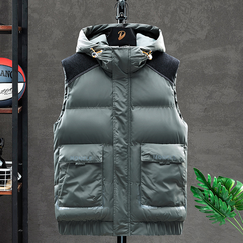 Autumn Winter Men Vest Jacket  - Fashion Men Vogue ulasan dan harga