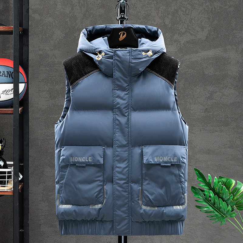 Autumn Winter Men Vest Jacket  - Fashion Men Vogue ulasan dan harga