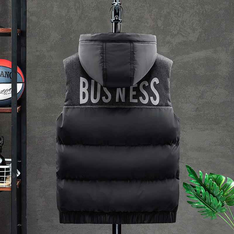 Autumn Winter Men Vest Jacket  - Fashion Men Vogue ulasan dan harga