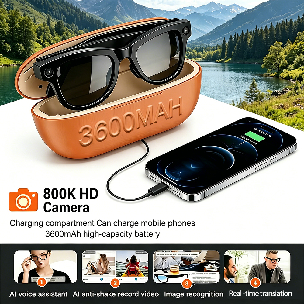 2026 New AI Smart Glasses with - Men'S Fashion Glasses 2026 ulasan dan harga