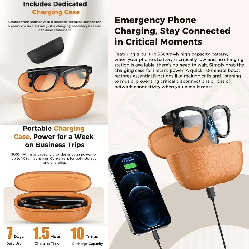 2026 New AI Smart Glasses with - Men'S Fashion Glasses 2026 ulasan dan harga