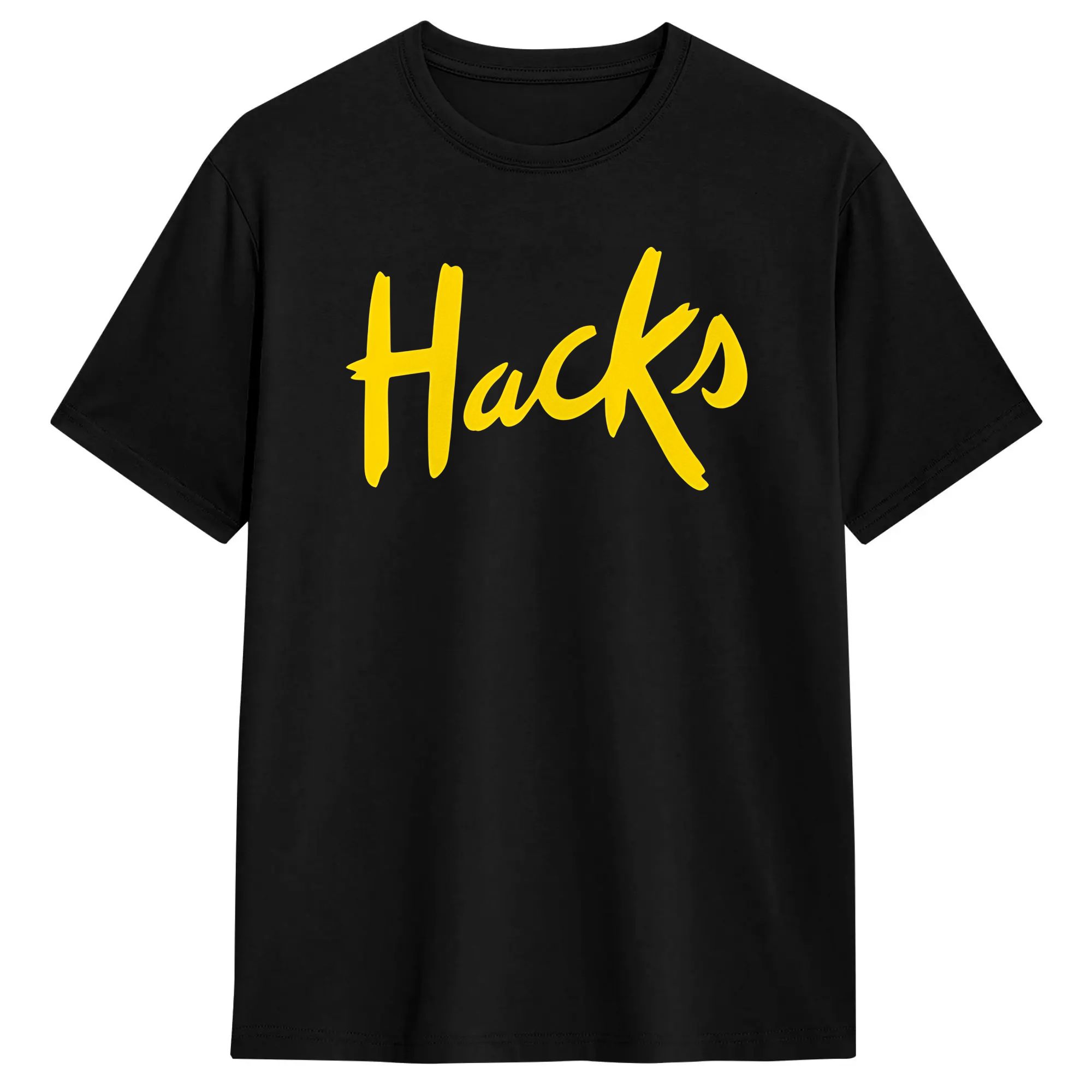 Yellow Hacks T-Shirt Summer  F - Mens Fashion Hacks ulasan dan harga