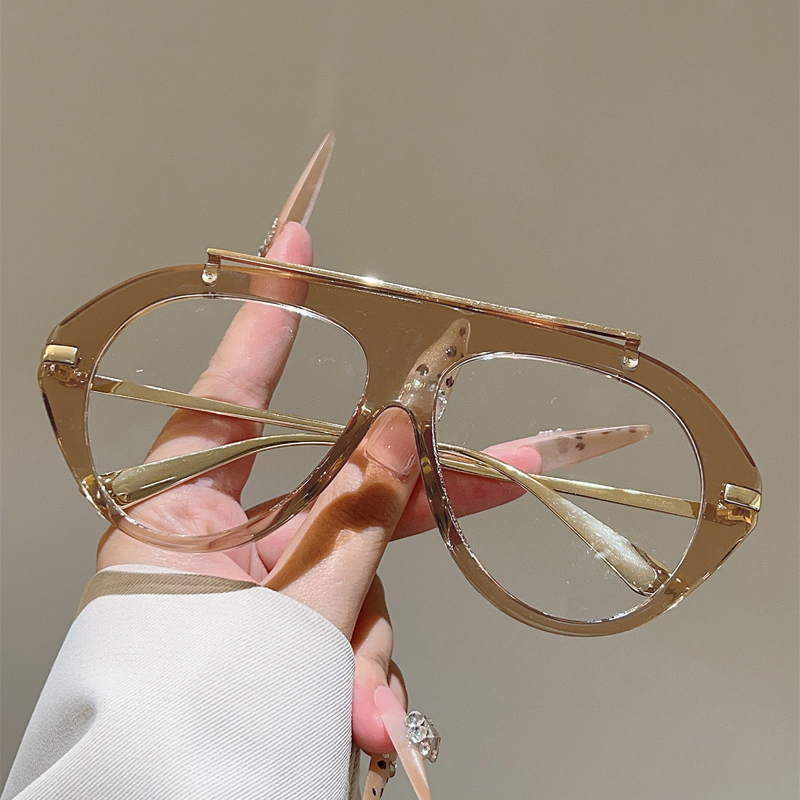 KAMMPT Oversized Pilot Glasses - Men'S Fashion Glasses 2026 ulasan dan harga