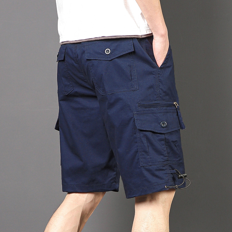 Men's Cargo Shorts Summer Fash - Men'S Fashion Loose Pants ulasan dan harga
