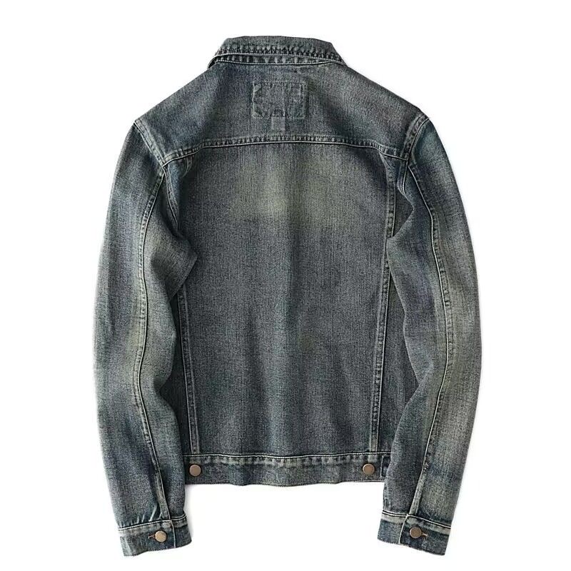 Autumn and Spring New Fashion  - Mens Fashion Denim Jacket ulasan dan harga