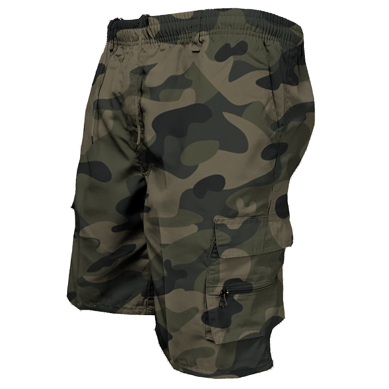Fashion Men's Cargo Shorts Men - Men'S Fashion Loose Pants ulasan dan harga