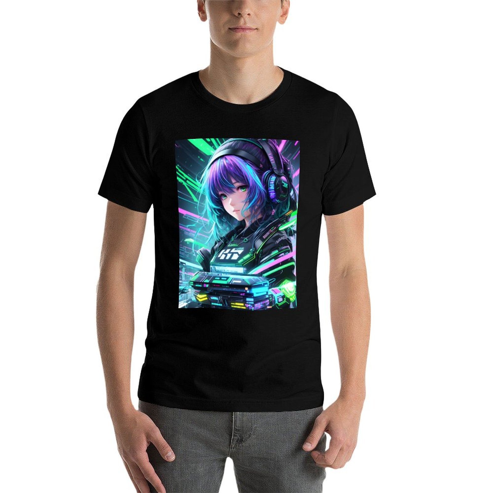Hacker Girl - Cyberpunk Hackin - Mens Fashion Hacks ulasan dan harga