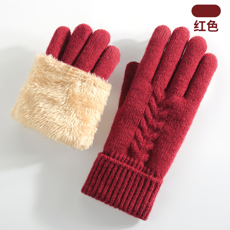 Knitted gloves for men and wom - Men'S Fashion Gloves ulasan dan harga