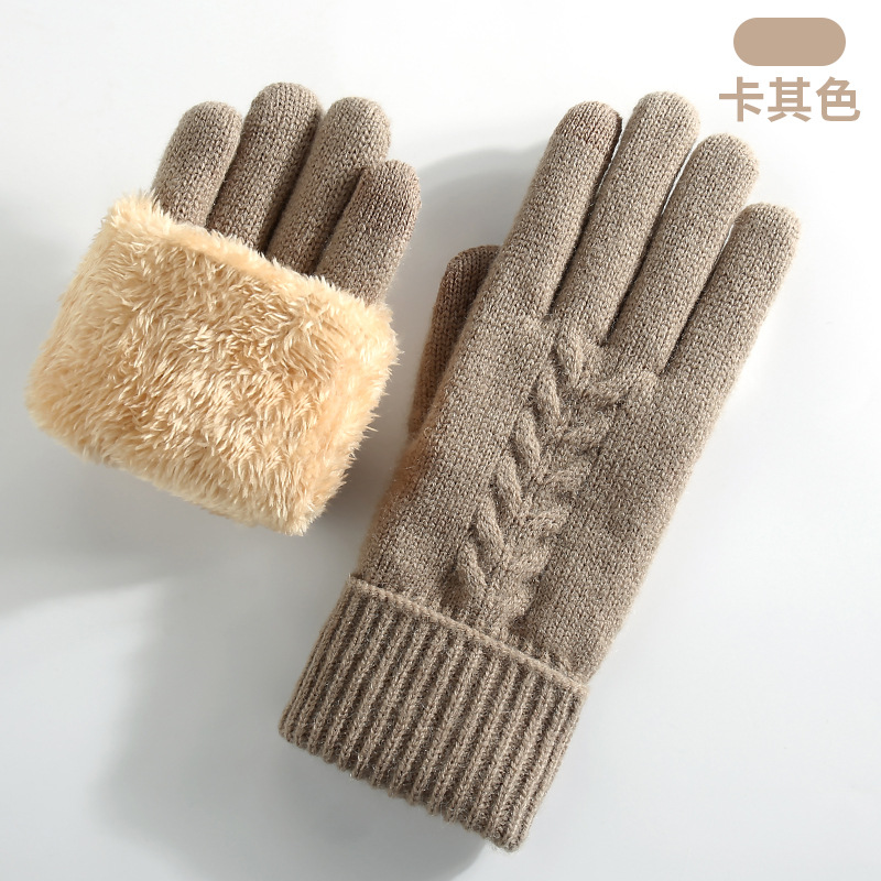 Knitted gloves for men and wom - Men'S Fashion Gloves ulasan dan harga