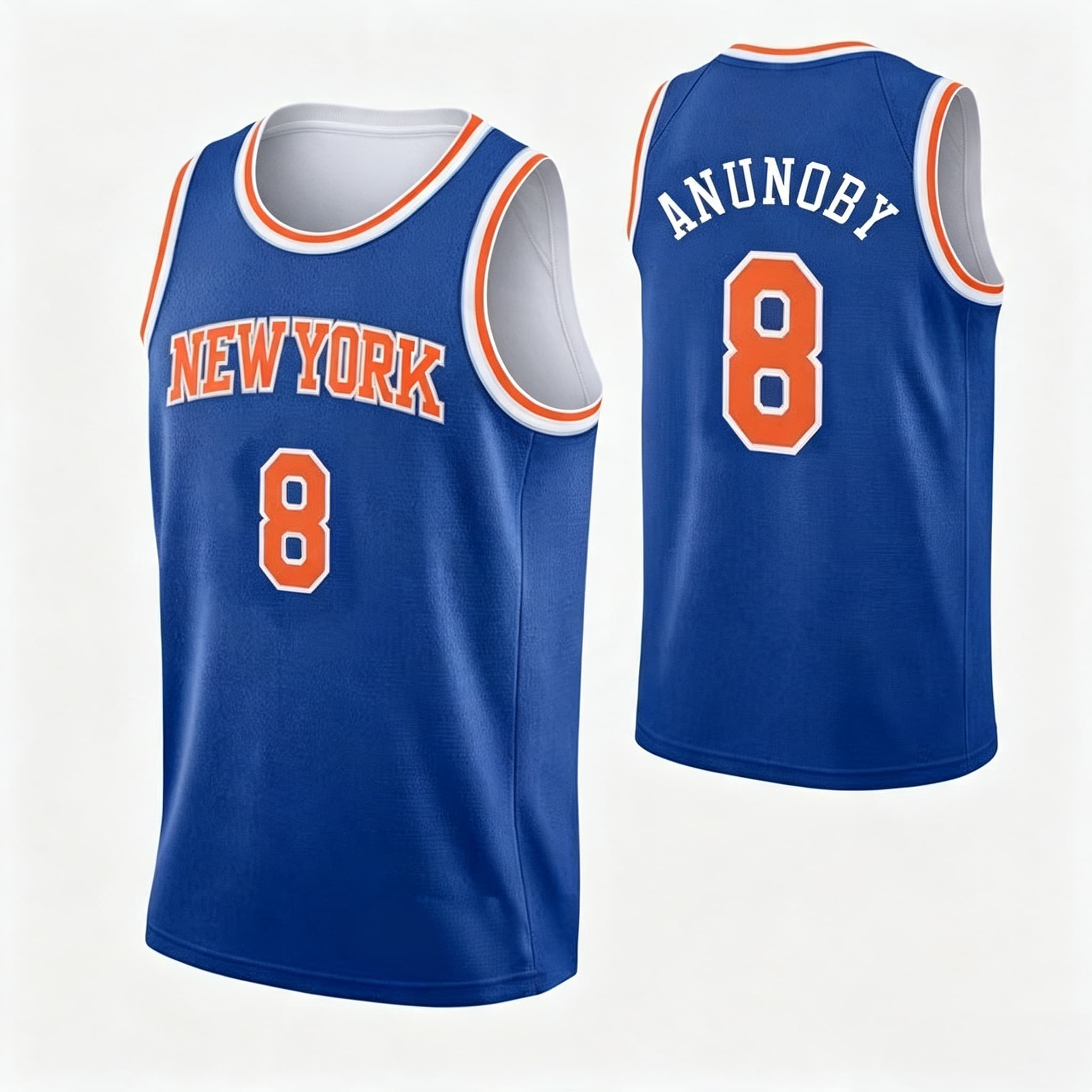 Men Anunoby #8 New York Basket - York Men'S Fashion ulasan dan harga
