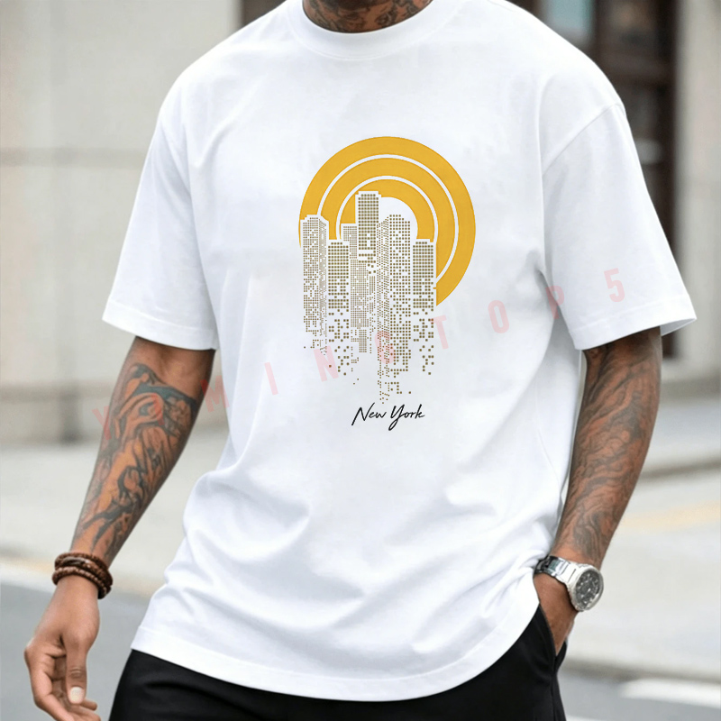 New York City Graphic Motorcyc - York Men'S Fashion ulasan dan harga