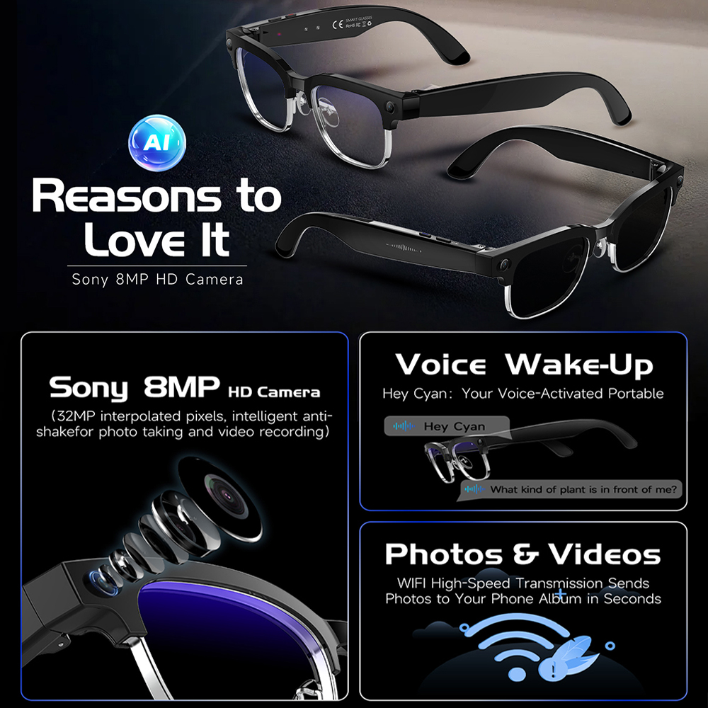 2026 New Men Smart AI Glasses  - Men'S Fashion Glasses 2026 ulasan dan harga