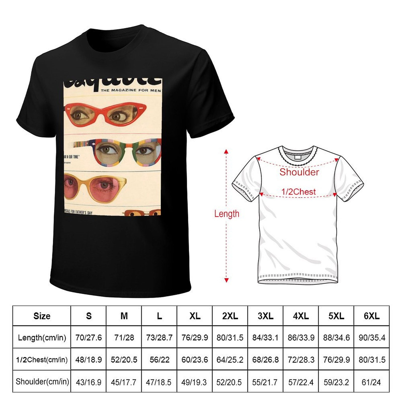 Esquire 1960s Magazine Sunglas - Men'S Fashion 1960S ulasan dan harga