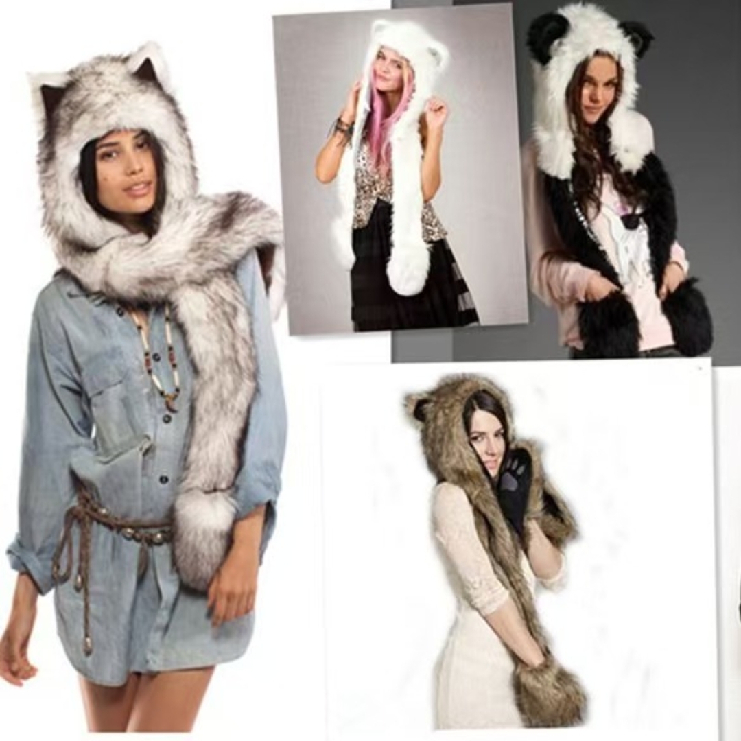 New Cute Fashion Hat Scarf Glo - Men'S Fashion Gloves ulasan dan harga