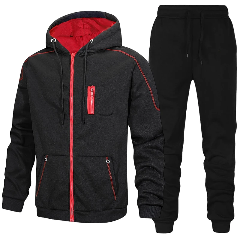 Fashion Men's Tracksuit Casual - Men'S Fashion Clothing ulasan dan harga