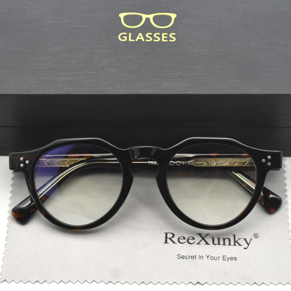 2026 Unisex Vintage Blue Light - Men'S Fashion Glasses 2026 ulasan dan harga