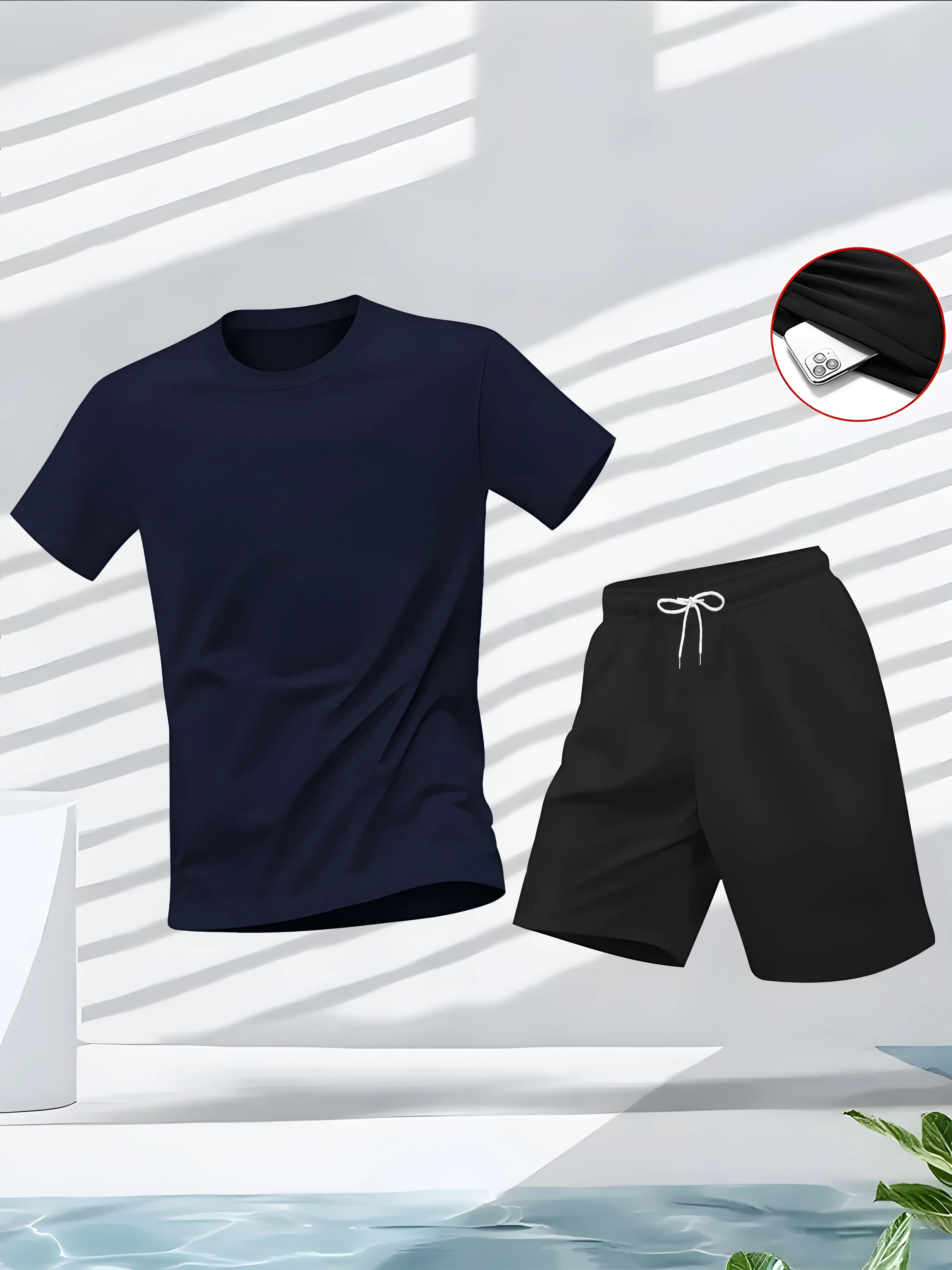 Men's Suit 2pcs Set Fashion Le - Mens Fashion Wear ulasan dan harga