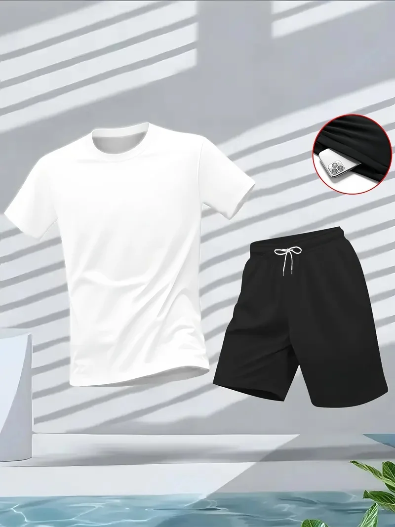 Men's Suit 2pcs Set Fashion Le - Mens Fashion Wear ulasan dan harga