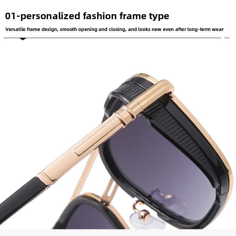 Retro Oval-framed Sunglasses M - Men'S Fashion Glasses 2026 ulasan dan harga