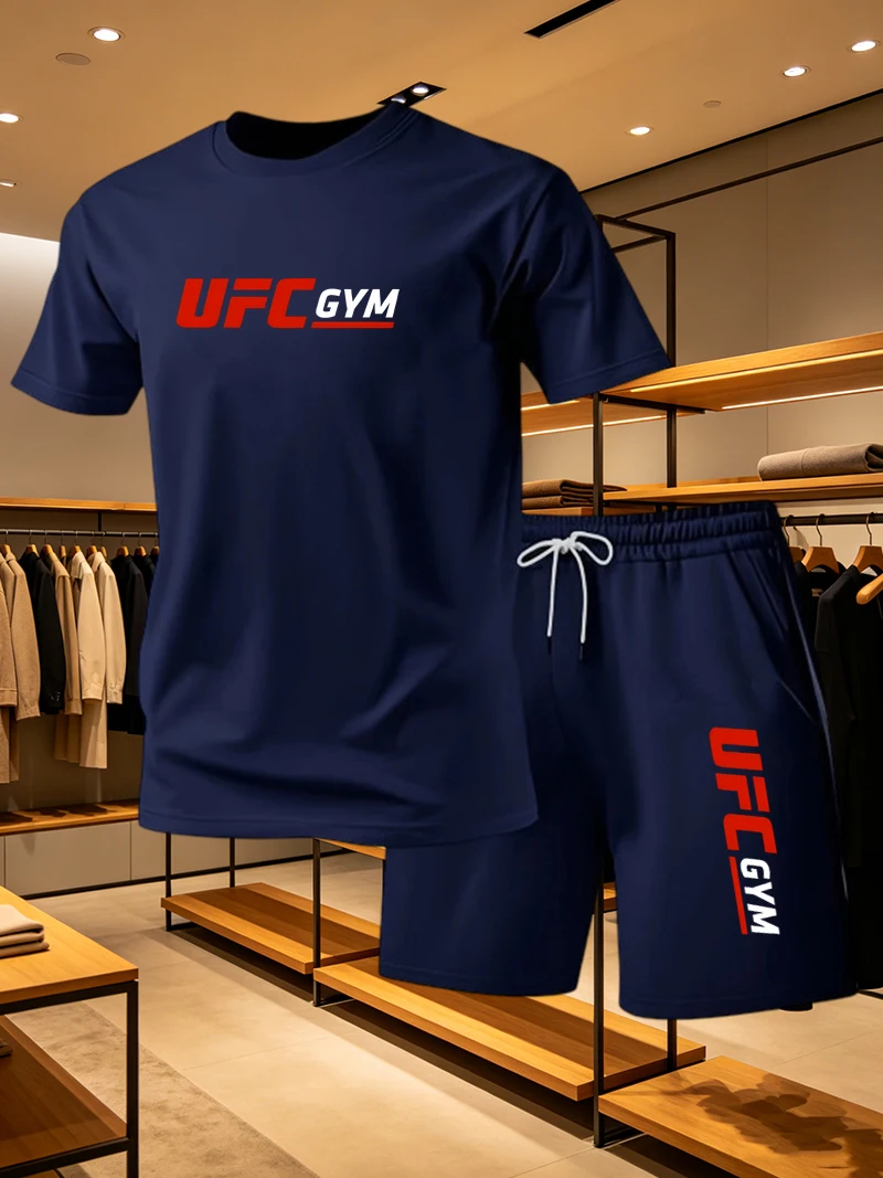 Men's Fashion T-shirt Shorts U - Mens Fashion Wear ulasan dan harga