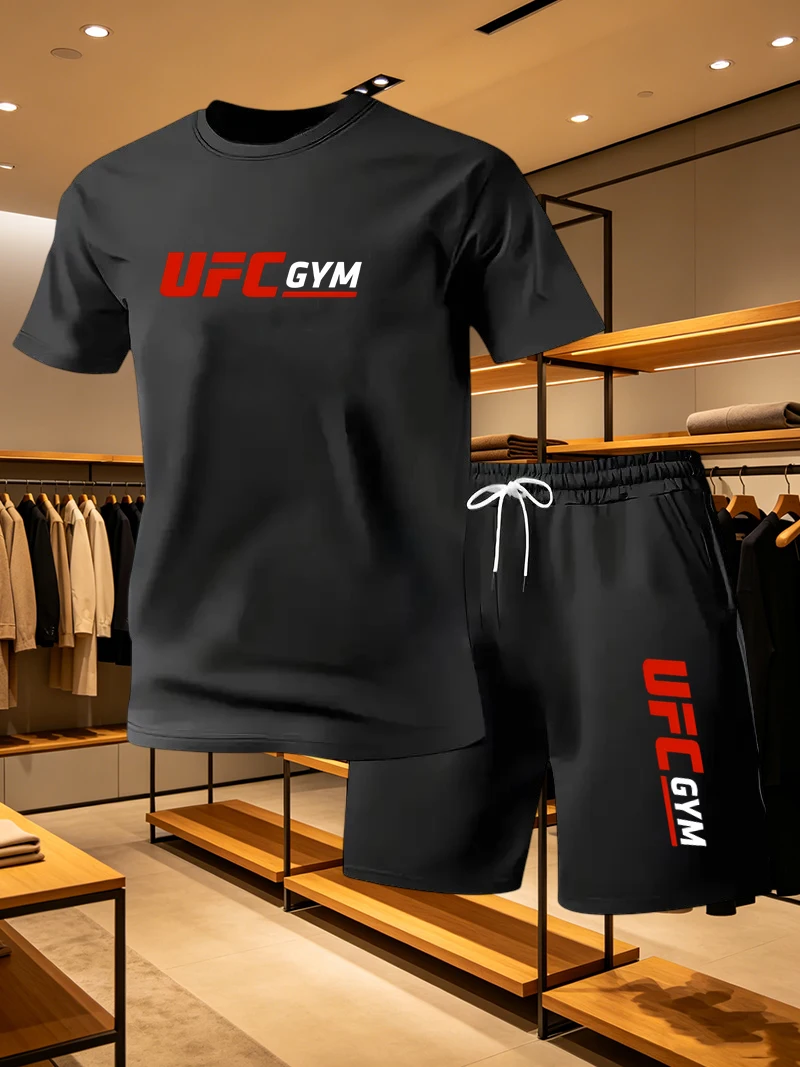 Men's Fashion T-shirt Shorts U - Mens Fashion Wear ulasan dan harga