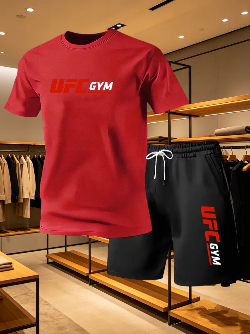 Men's Fashion T-shirt Shorts U - Mens Fashion Wear ulasan dan harga