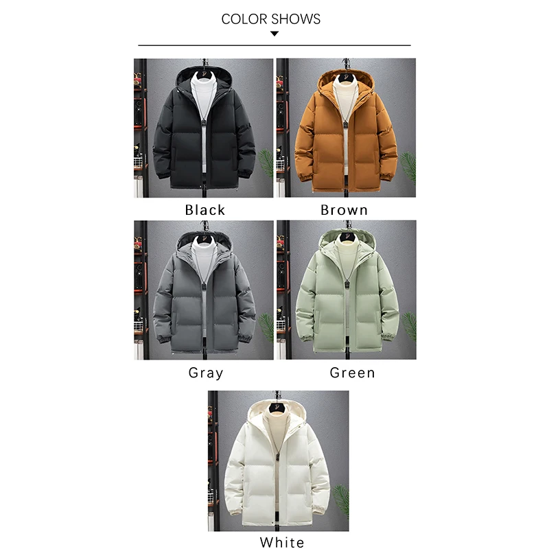 Fashion Vogue Hooded Down Jack - Fashion Men Vogue ulasan dan harga