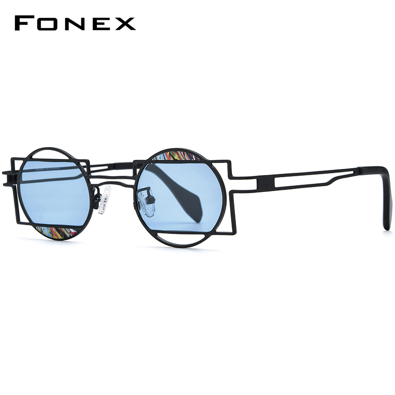 FONEX Pure Titanium Sunglasses - Men'S Fashion Glasses 2026 ulasan dan harga