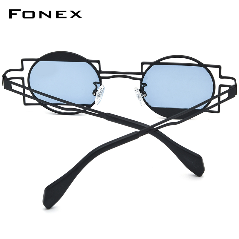 FONEX Pure Titanium Sunglasses - Men'S Fashion Glasses 2026 ulasan dan harga
