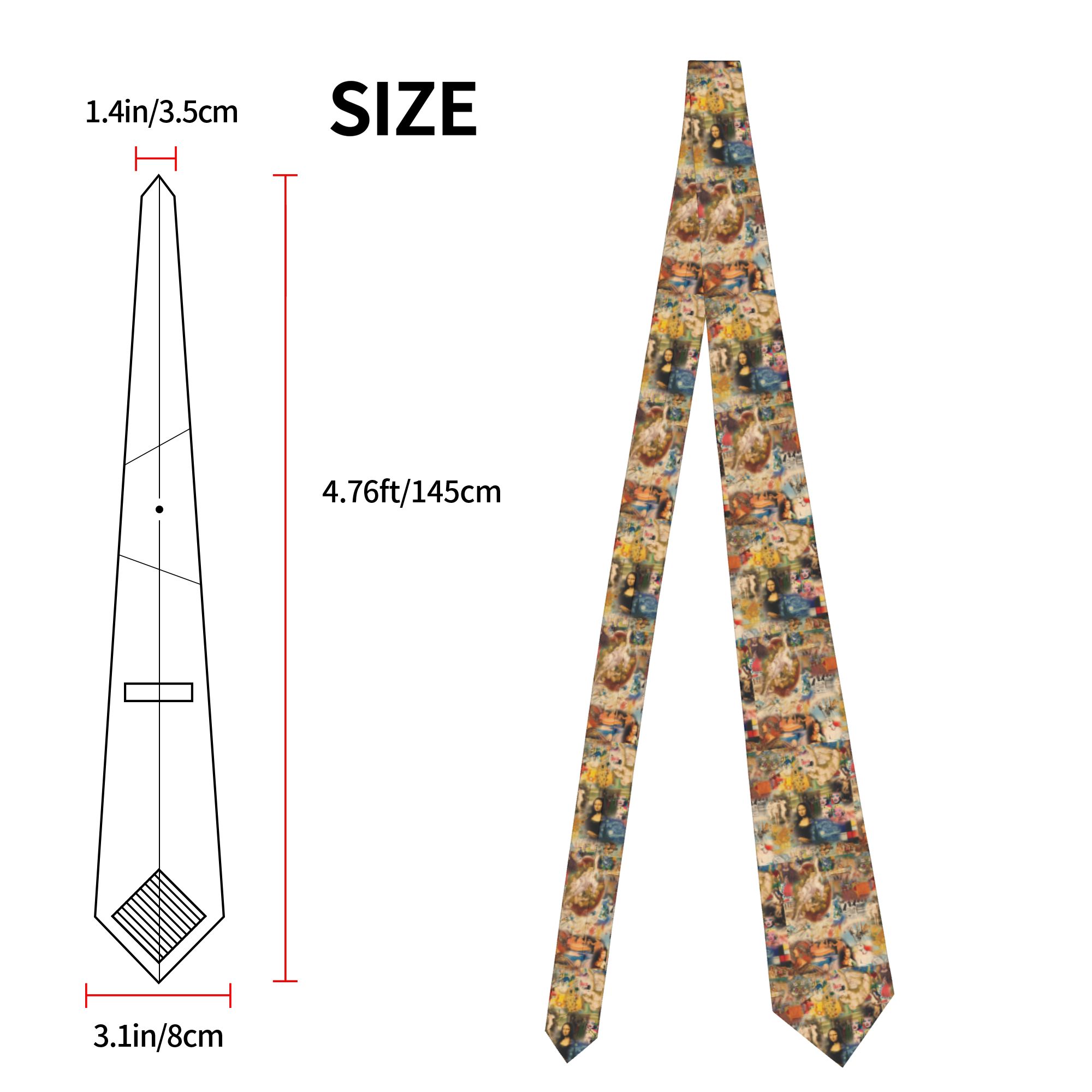 Van Gogh History of Art Ties f - Men'S Fashion History ulasan dan harga