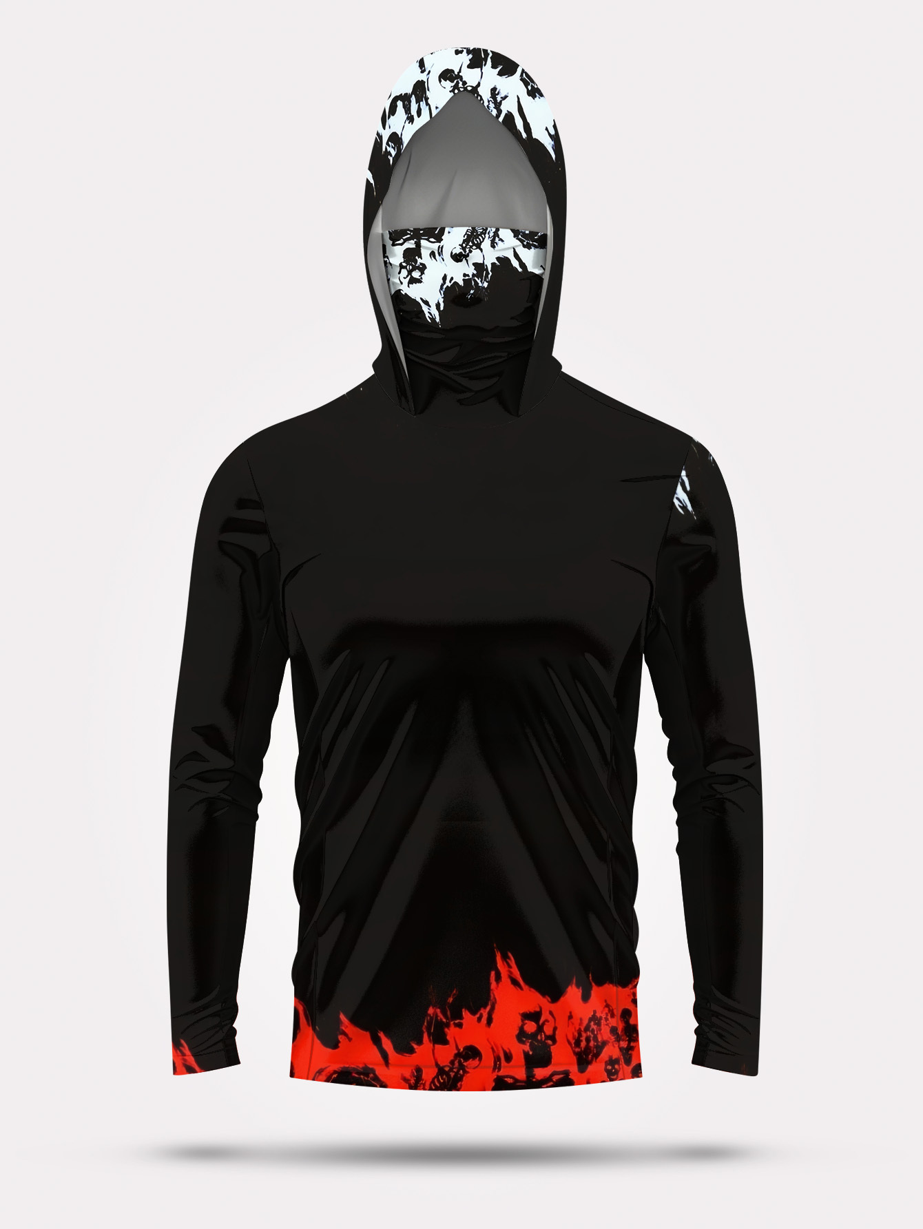 Men Hood Fishing Shirt long sl - Men'S Fashion Trends ulasan dan harga