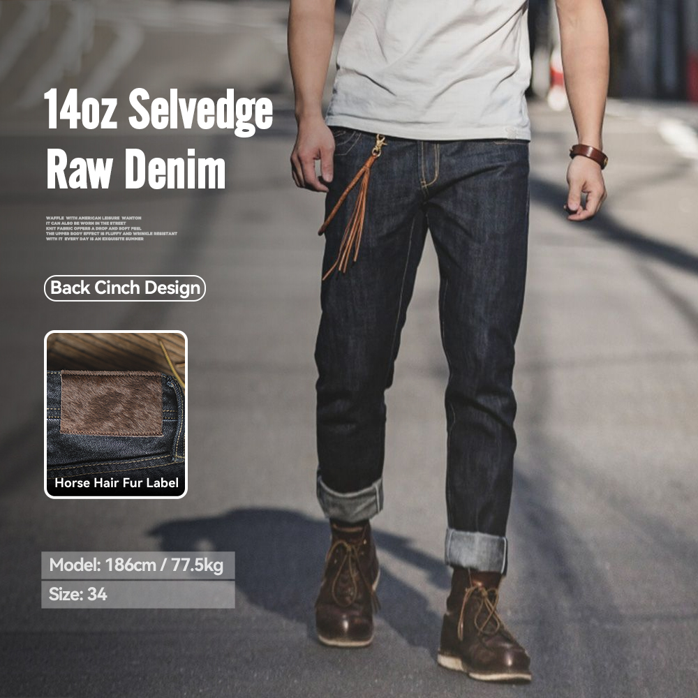 Maden Vintage Raw Denim Jeans  - Levis Jeans 501 ulasan dan harga