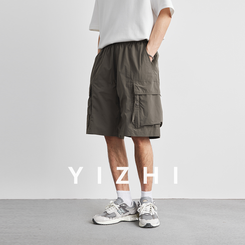 Summer Solid Color Work Pocket - Men'S Fashion Loose Pants ulasan dan harga