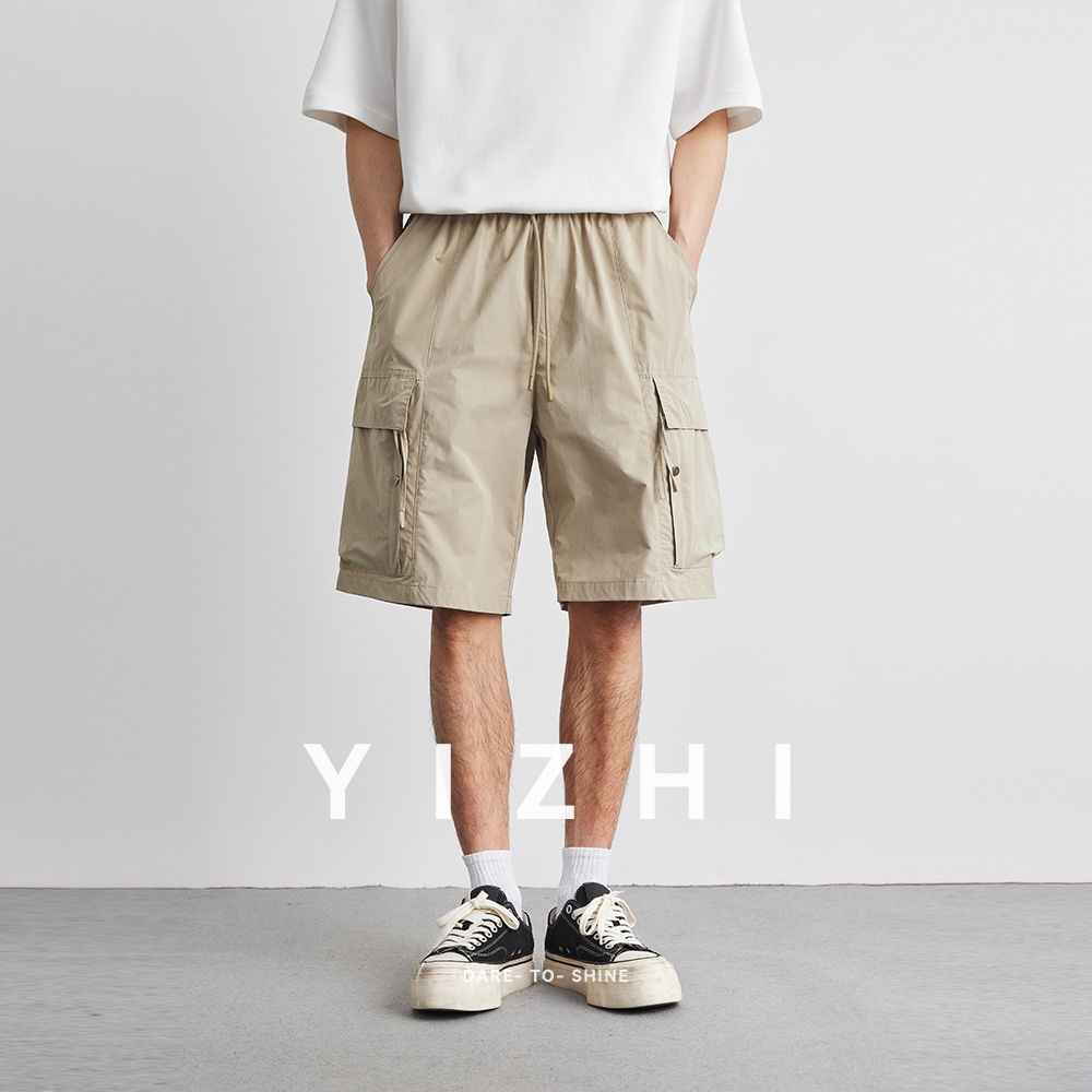 Summer Solid Color Work Pocket - Men'S Fashion Loose Pants ulasan dan harga