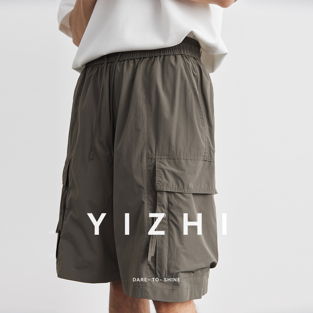 Summer Solid Color Work Pocket - Men'S Fashion Loose Pants ulasan dan harga