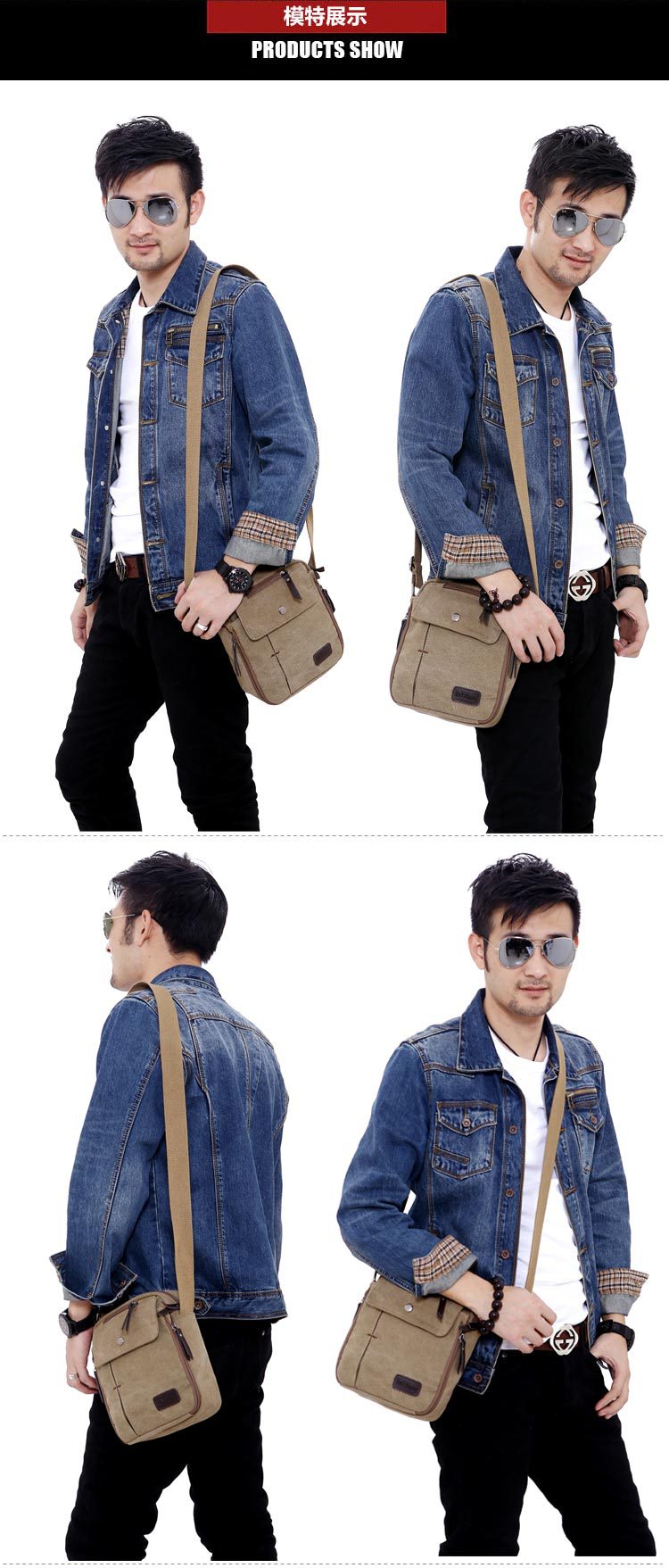 2025 NEW Men's Mags Canvas Bag - Men'S Fashion Mag ulasan dan harga