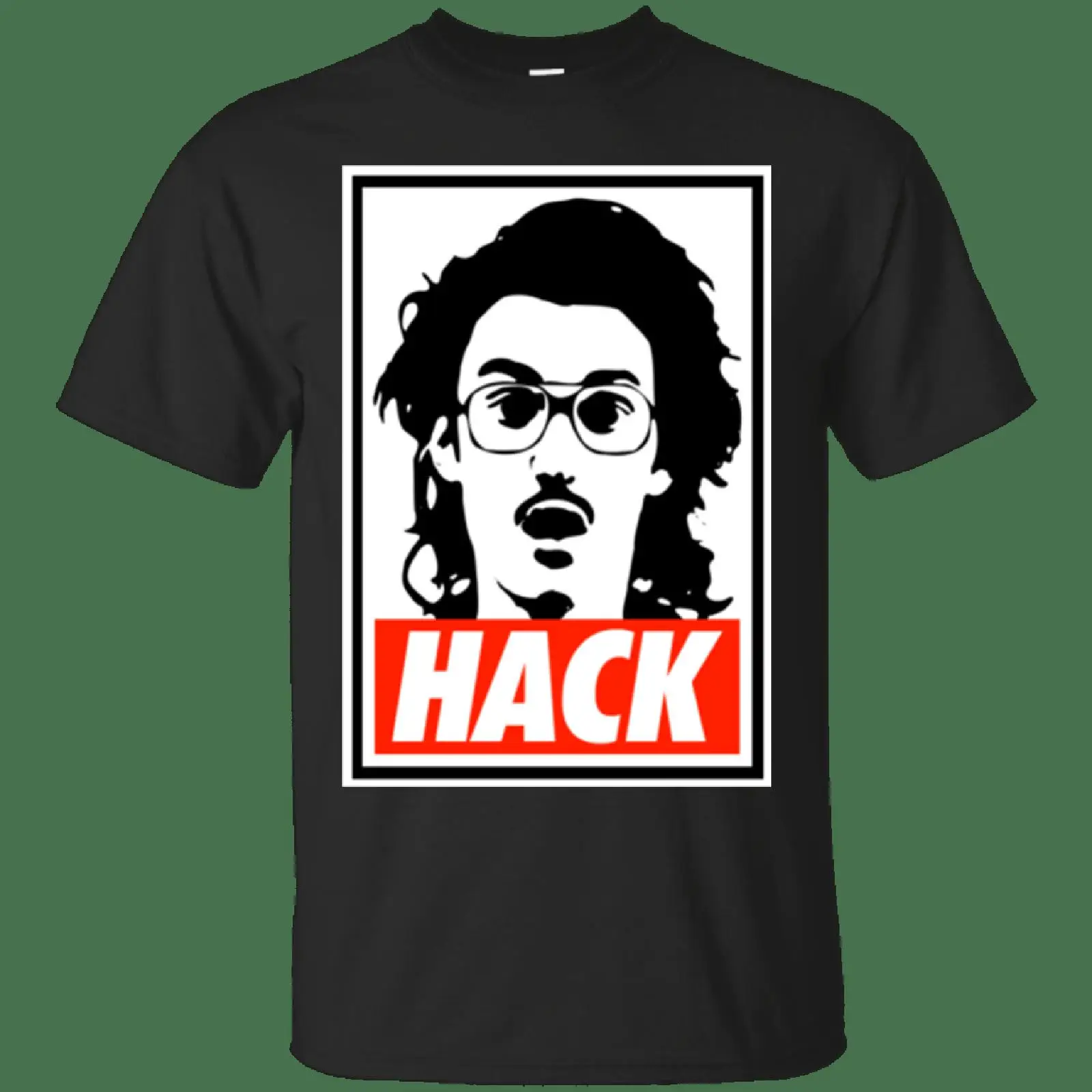 T Shirt Black Small Hack vinta - Mens Fashion Hacks ulasan dan harga