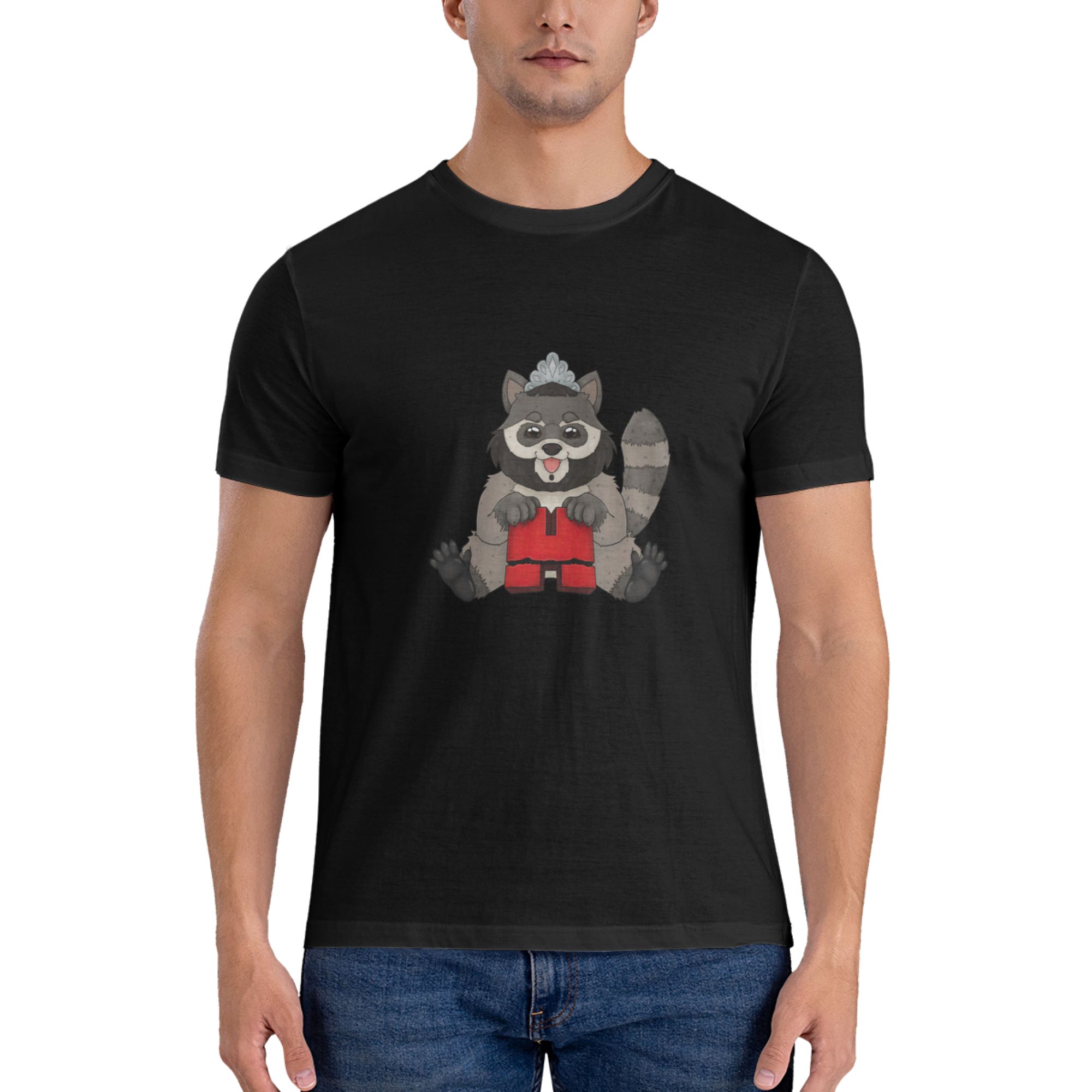Funny Raccoon Tony from Hack t - Mens Fashion Hacks ulasan dan harga