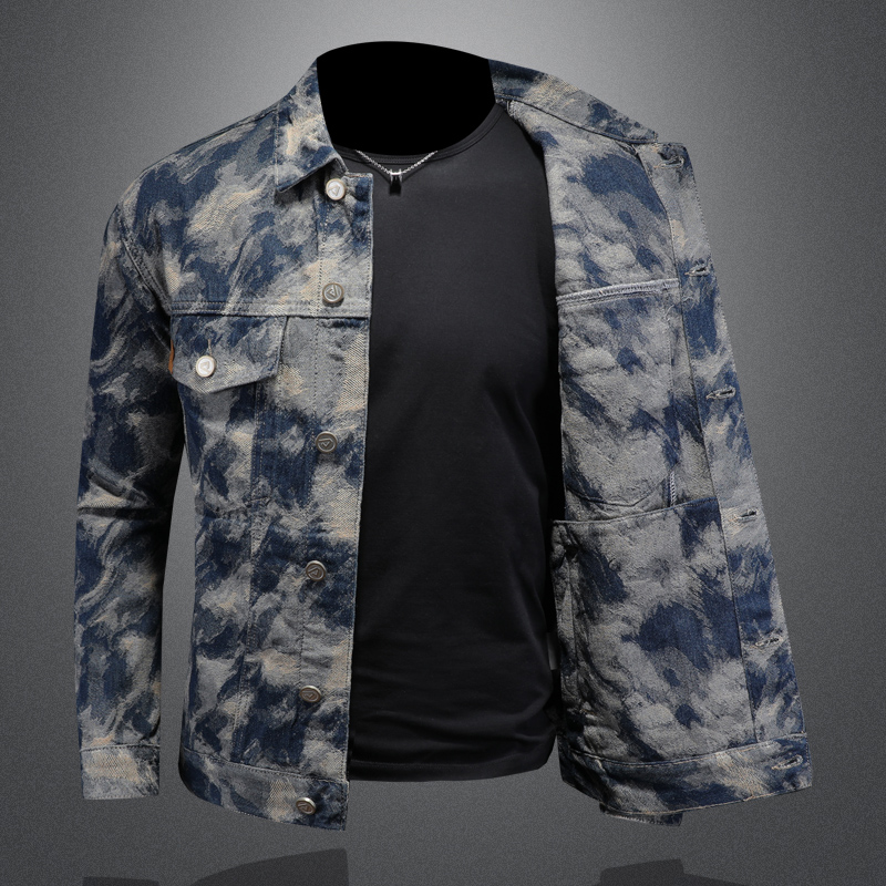 2025 Spring Vintage Denim Jack - Mens Fashion Denim Jacket ulasan dan harga
