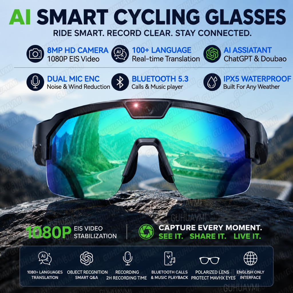 2026 Upgrade Smart Glasses wit - Men'S Fashion Glasses 2026 ulasan dan harga