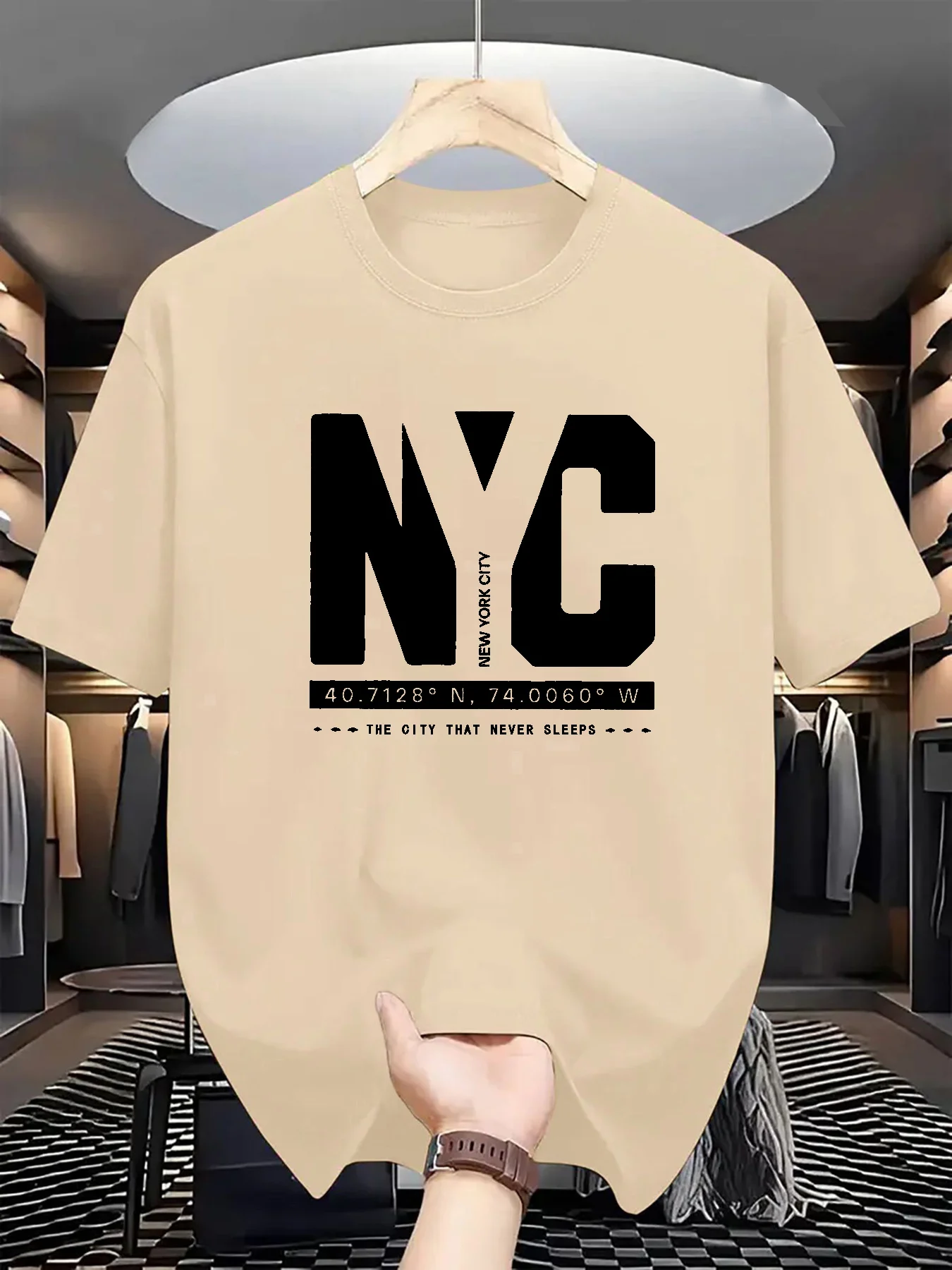 Men's Summer Fashion Trend Cas - York Men'S Fashion ulasan dan harga