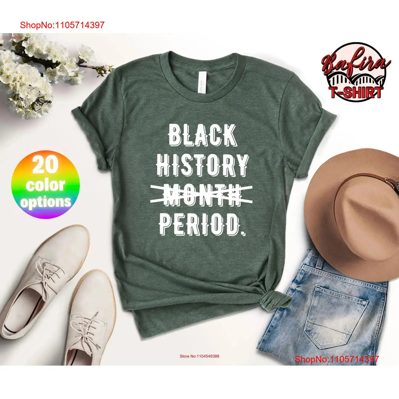 Black History Month Period T S - Men'S Fashion History ulasan dan harga
